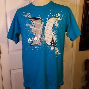 Hurley SS Blue Tee, Size L, Like New